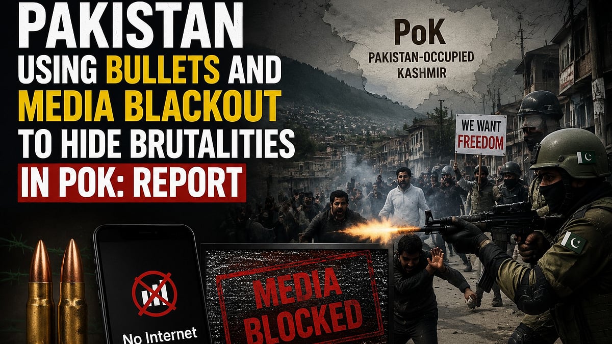 PoK Unrest: Report Alleges Pakistan Used Force, Blackouts & Media Restrictions To Suppress Protests