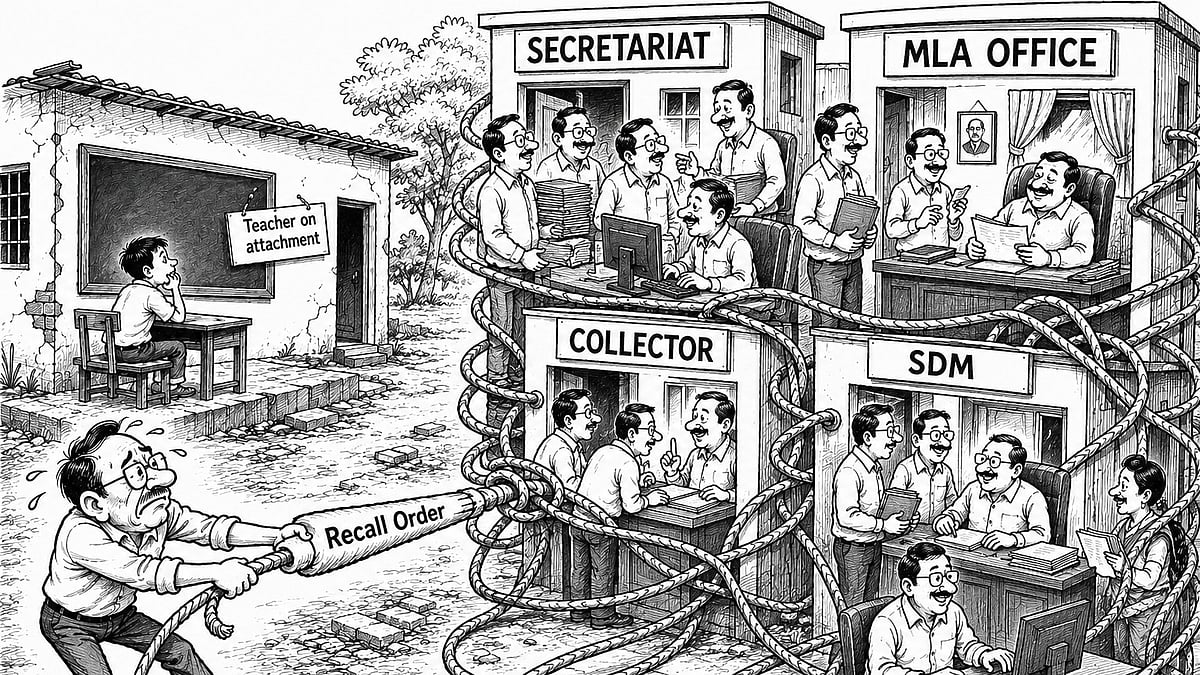 Over 5,000 MP Government School Teachers Still Attached To Offices ...