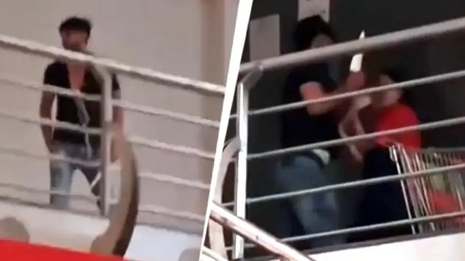 Ghaziabad Viral Video: Man Arrested After Allegedly Assaulting Woman With Knife At Jaipuria Mall In Indirapuram