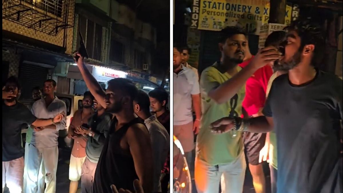 WATCH: Birthday Celebration On Borivali Road Ends In Police Action Against 10 Men