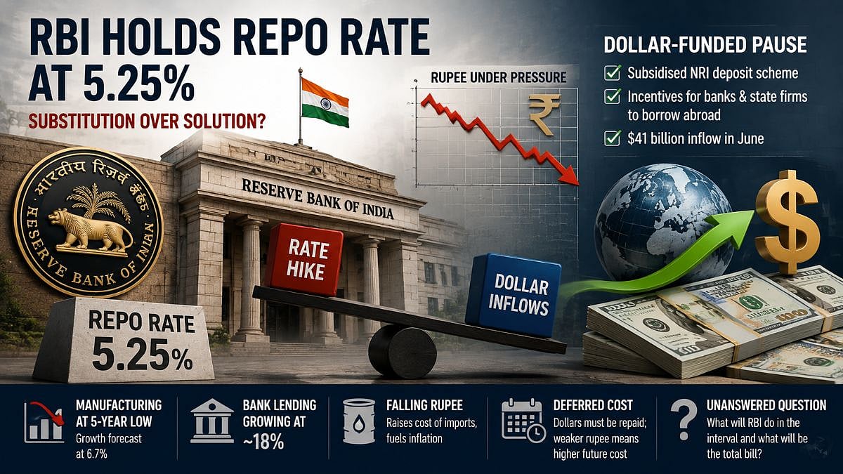 Reserve Bank Of India’s Repo Rate Seems To Be A Substitution 