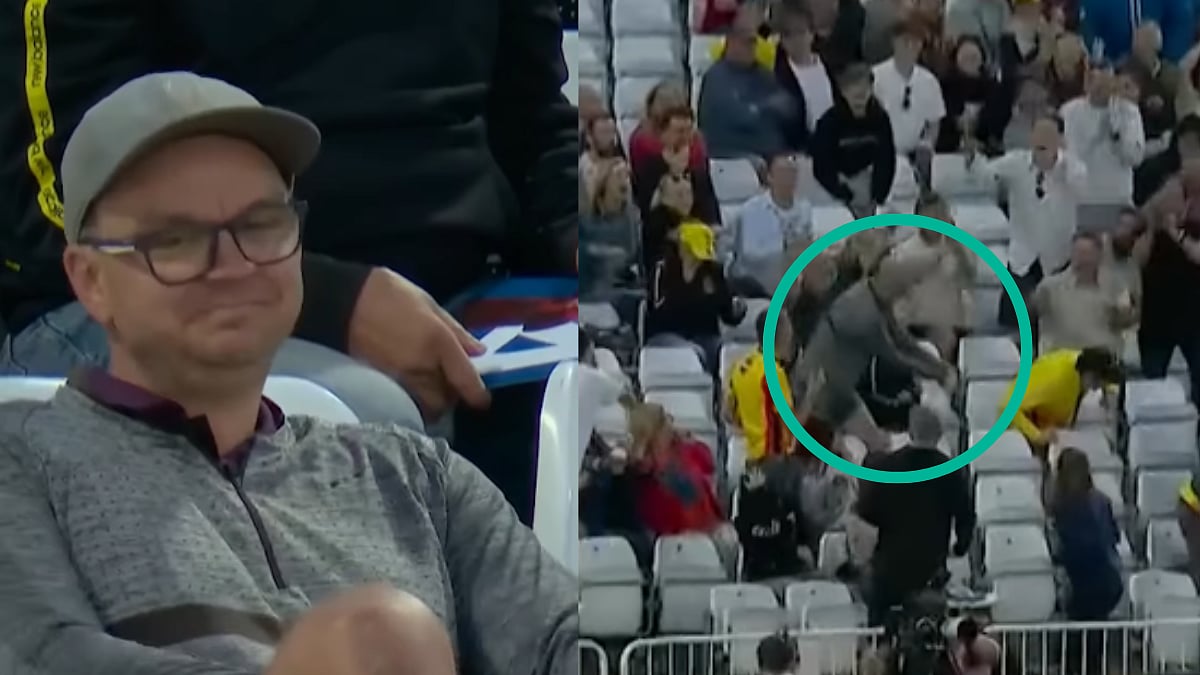 Crazy Scenes! Fan Produces Spectacular Catch At The Hundred As Crowd Erupts In Celebration | Video