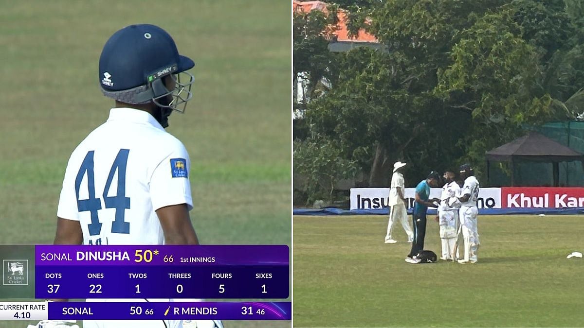 SL XI Captain Sonal Dinusha Survives Injury Scare To Score Half-Century In Practice Match Against India