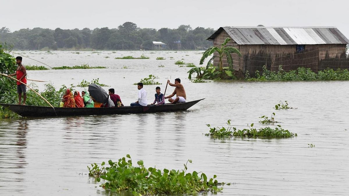 Assam Floods: KKHSOU's Mother Teresa Social Welfare Mission Provides Essential Relief To 250 Families In Sivasagar
