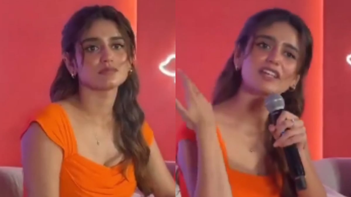 'My Dear Brother...': Priya Prakash Varrier Gives Befitting Reply To Journalist Asking About Her 'Saffron' Dress At Kerala Event—VIDEO
