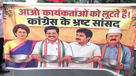 Police detain at least eight protesters near Rahul Gandhi’s residence in Delhi