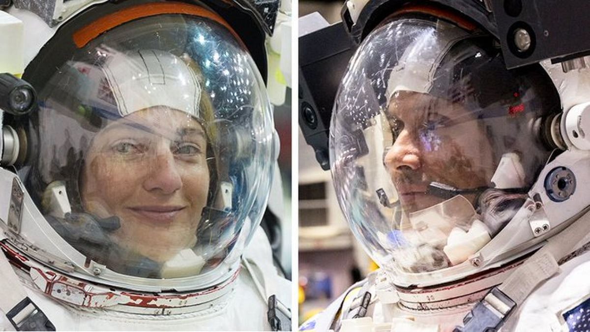NASA’s Anil Menon & Jessica Meir Complete ISS Spacewalk To Boost Power Capacity With Future Solar Array Upgrades | Video