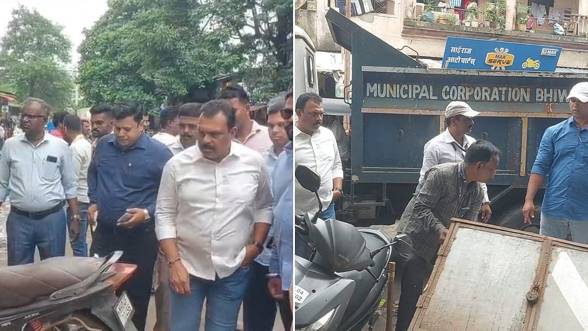 Bhiwandi: BNCMC Launches Citywide Encroachment Crackdown, Warns Shopkeepers Of ₹10,000 Fine For Hawkers Outside Shops