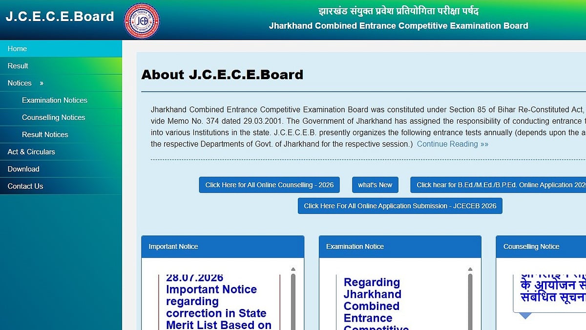 Jharkhand NEET UG Counselling 2026 Registration Begins Today; Apply For MBBS, BDS And BHMS Admissions Till August 11