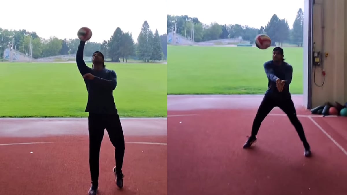 'Who Is Better Player?': CWG Silver Medallist Neeraj Chopra Faces Julian Weber In Friendly Volleyball Duel | Video