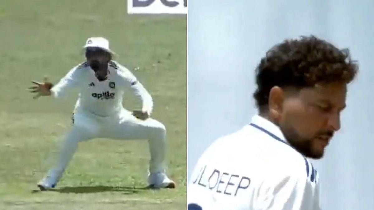 WATCH: KL Rahul Drops Simple Catch Off Kuldeep Yadav During IND Vs SL Practice Match