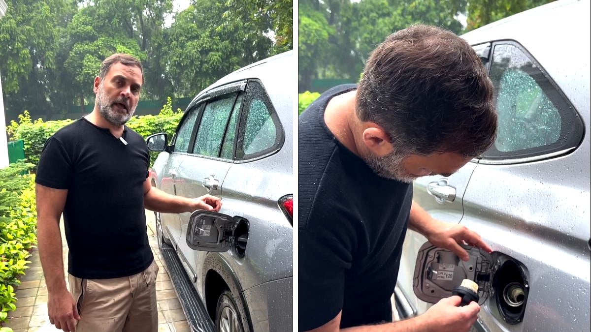 Congress MP Rahul Gandhi Targets Centre's E20 Fuel Policy, Alleges Losses To Consumers | Video