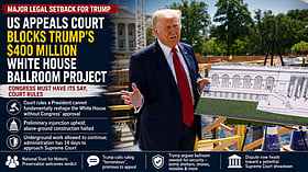 Federal appeals court halts Trump’s $400 million White House ballroom project pending congressional approval