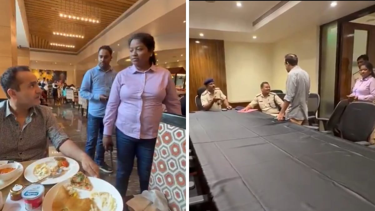 Jharkhand Student Protests: 'Aap Iss Tarah Se Kyun..', Journo Aman Chopra Questioned By Cops While Having Breakfast; BJP Slams Soren | VIDEO