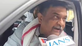 Rajasthan Minister Sanjay Sharma Stages Protest Over Delay In Sanitation Workers' Appointment Letters In Alwar | VIDEO