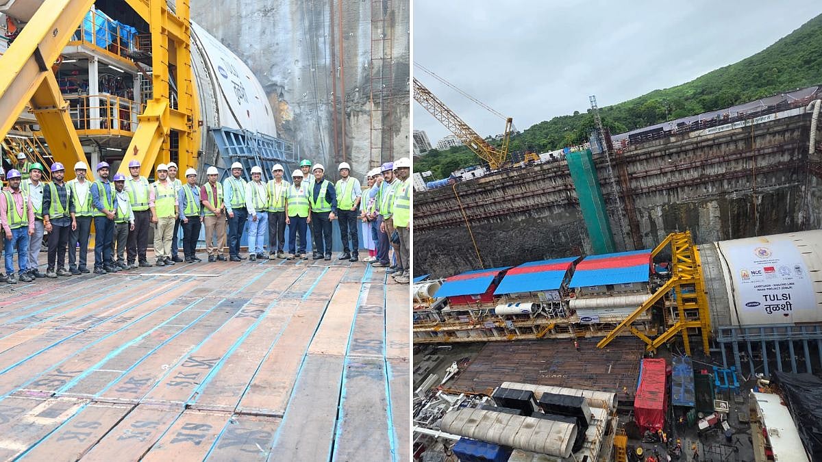Mumbai’s Goregaon-Mulund Link Road Project Reaches Milestone As TBM Tulsi Begins Excavation For 5.3-Km Tunnel Under Sanjay Gandhi National Park
