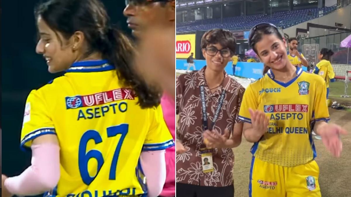 Who Is Medhavi Bidhuri? Delhi Cricketer Takes Internet By Storm After '6-7' Celebration Goes Viral During DPL 2026 | VIDEO