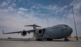 US Air Force C-17 Military Plane Lands In Moscow From Riga; Kremlin Says 'No Information'