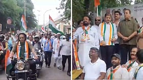 Nagpur: NCP-SP Holds 'Tiranga Motorcycle Rally' Across Maharashtra Over Unemployment & Other Issues - VIDEO
