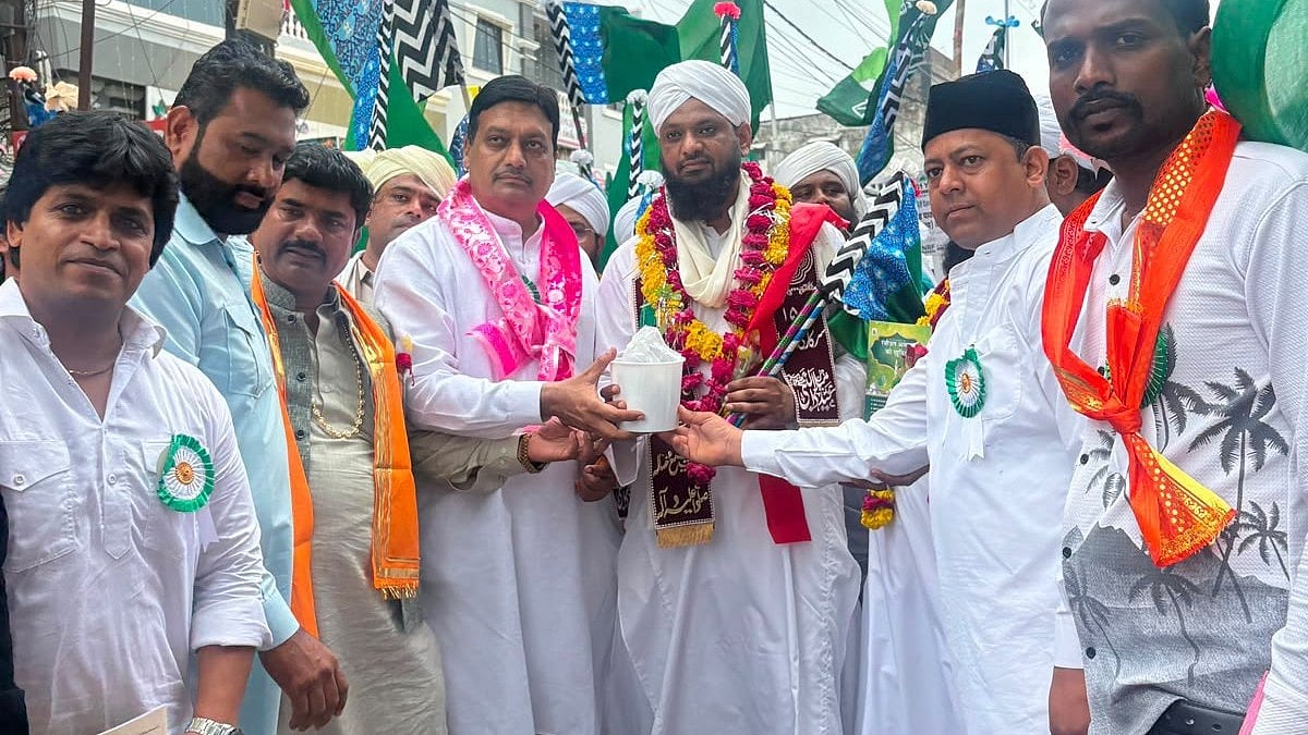 Tulsi Saplings Spread Message Of Harmony During Milad-un-Nabi Procession In Indore