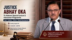 Panvel: Former Supreme Court Judge Abhay Oka To Address Lawyers, Students And Citizens At Special Lecture On August 30