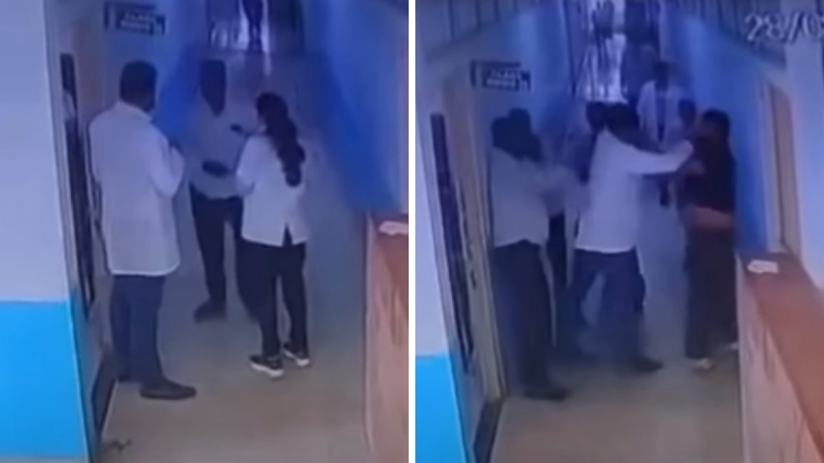 Maharashtra: Student Made To Stand In Class, Parent Allegedly Assaults Doctor At Beed Medical Institute; Video Viral