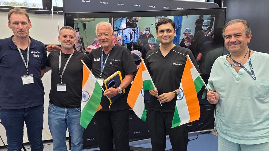 Indore Surgeon Performs 12 Robotic Surgeries From France In 10 Hours, Patients 8,000 Km Away