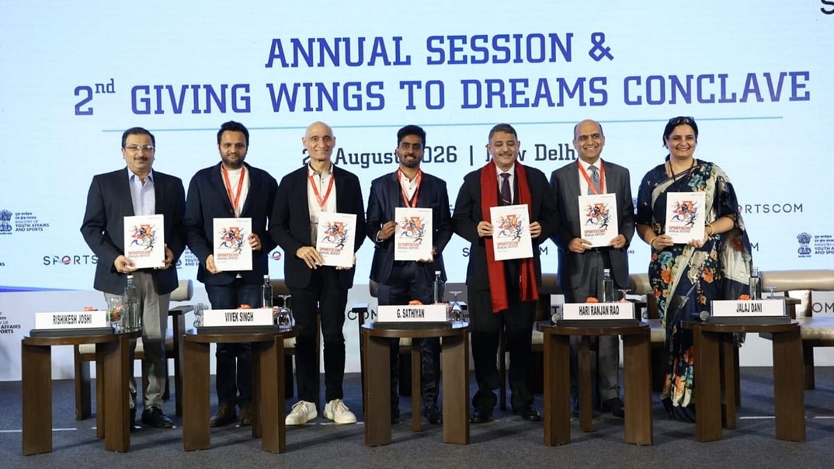 Olympian G. Sathiyan Highlights Ecosystem Support As Key To India’s Sporting Rise At SPORTSCOM’s 2nd 'Giving Wings To Dreams' Conclave 