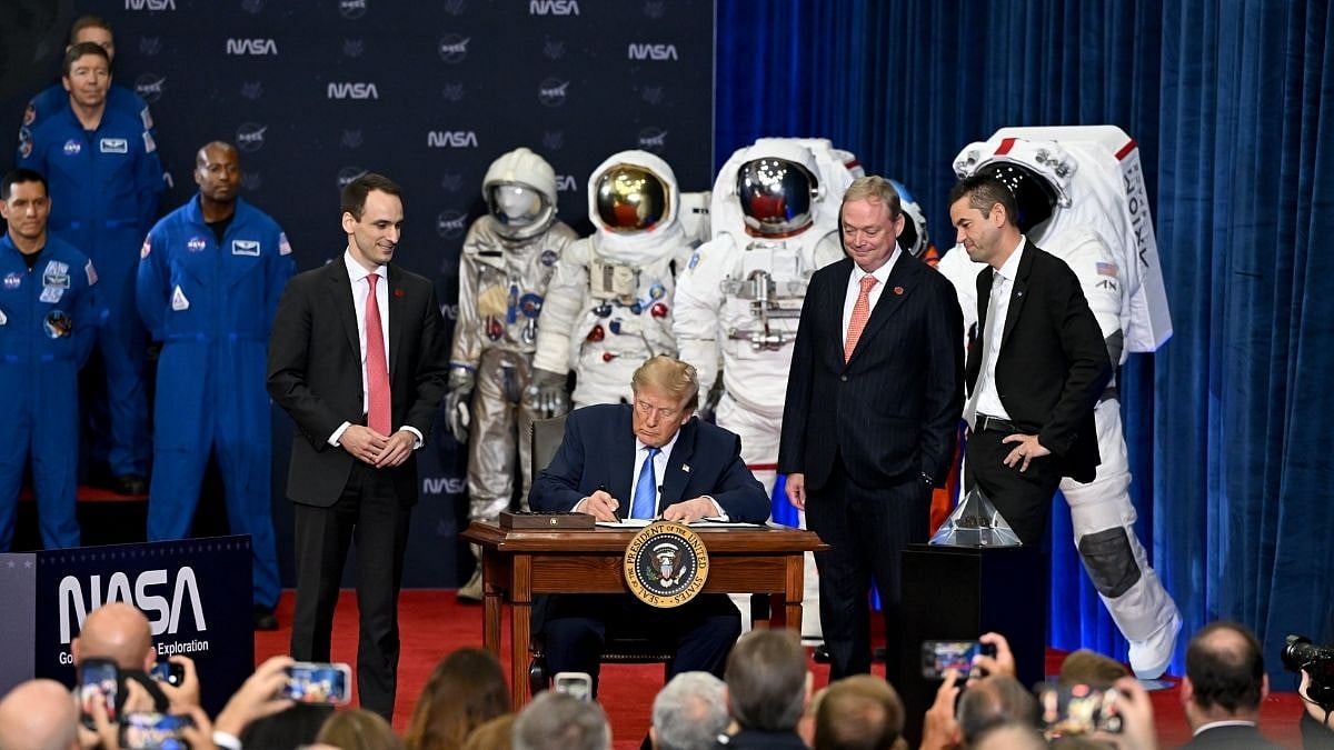 President Trump Honours Artemis II Crew With America’s Highest Space Award, Signs Order To Establish First US Space Academy | Video