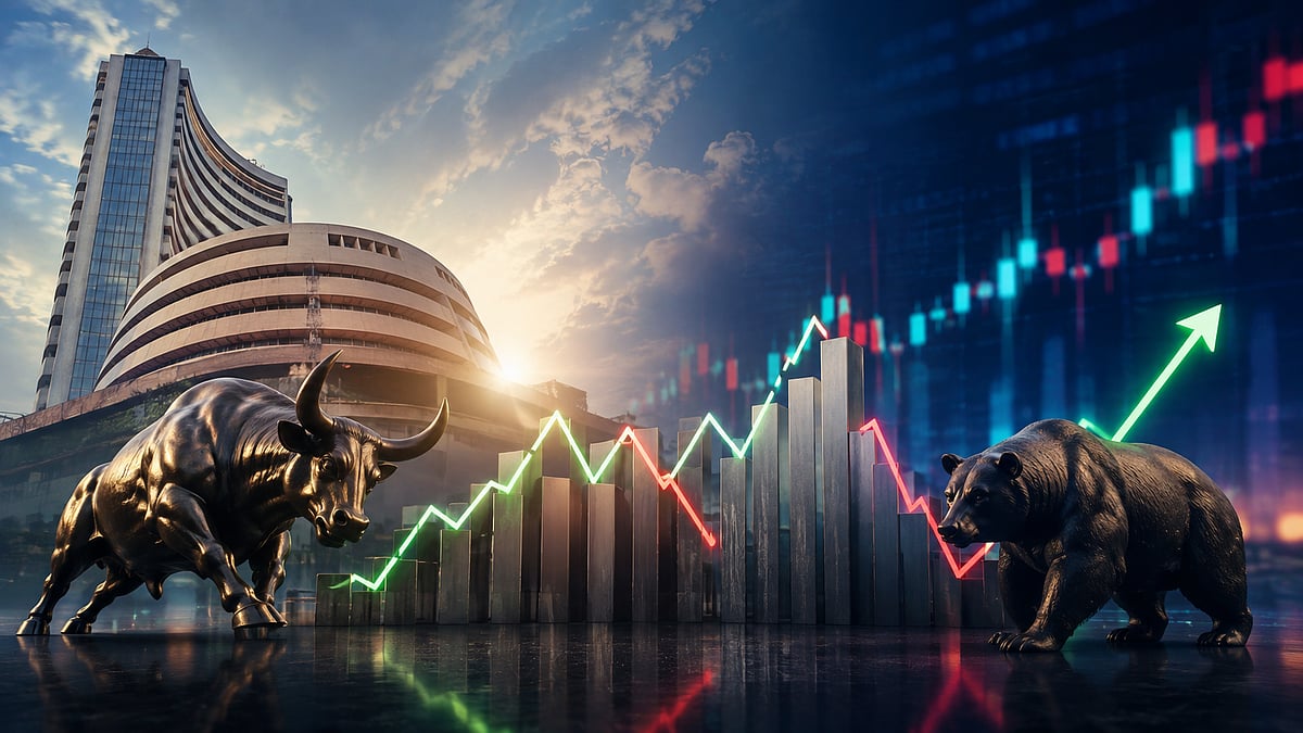 Market Rollercoaster: Sensex, Nifty End Turbulent Week Lower Despite Friday Rebound