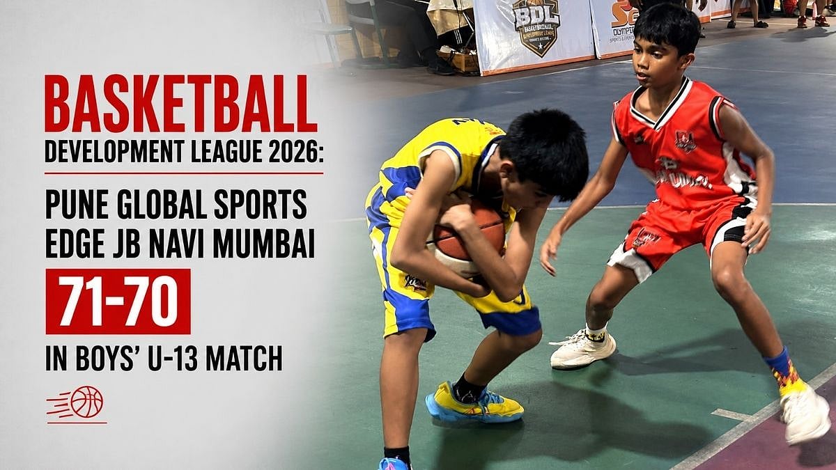 Basketball Development League 2026: Pune Global Sports Edge JB Navi Mumbai 71-70 In Boys’ U-13 Match