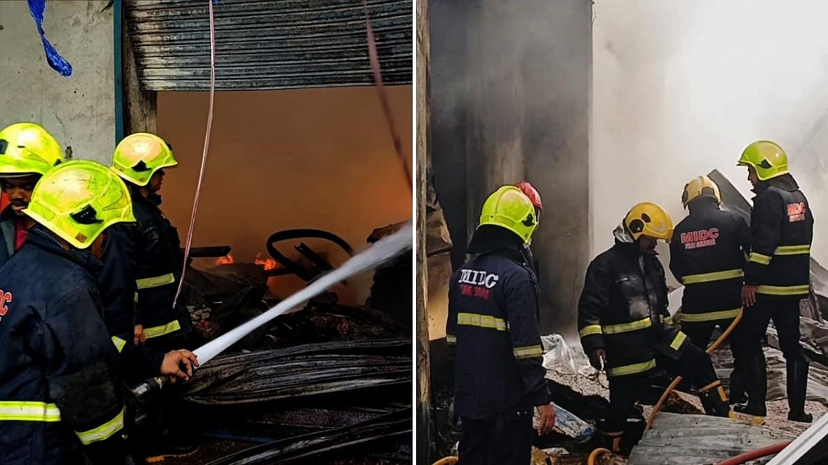 Fire Breaks Out At Foam Mattress Manufacturing Unit In Rabale MIDC, Causes Loss Estimated At ₹40-50 Lakh