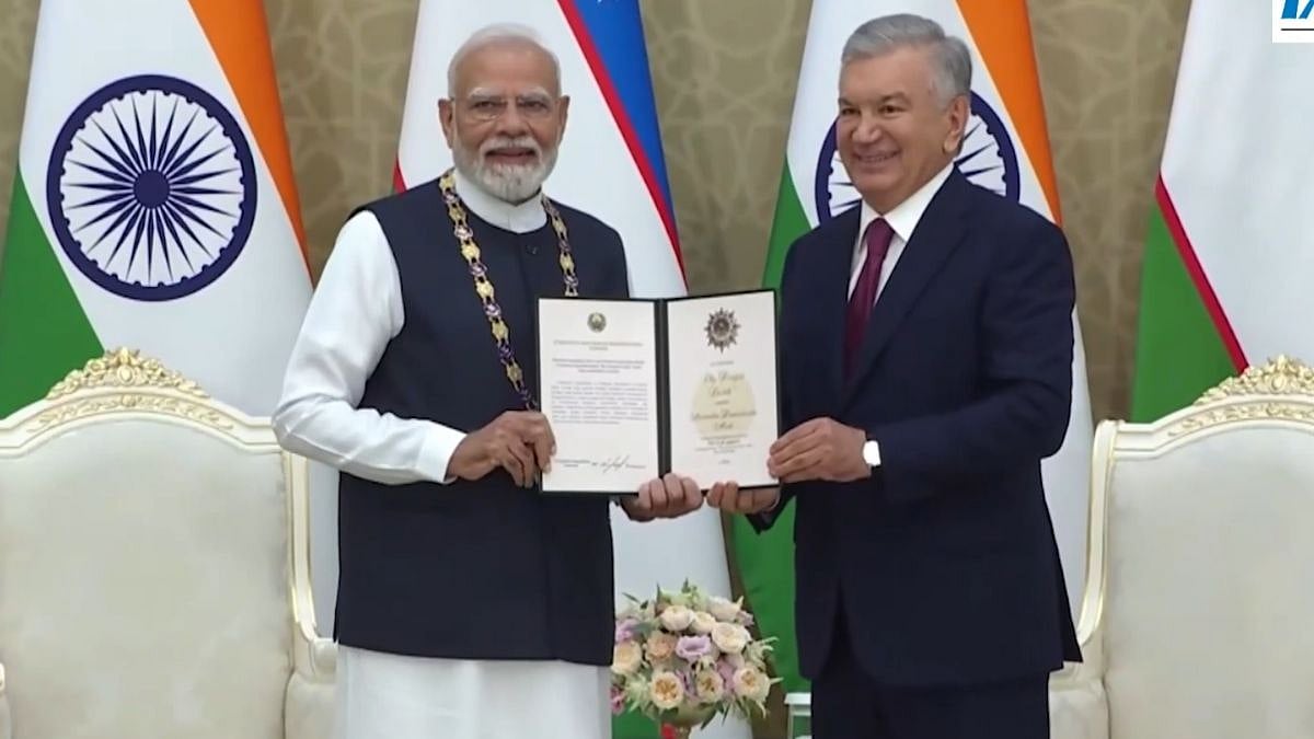 PM Modi Receives Uzbekistan's Highest Honour, Dedicates It To India-Uzbekistan Friendship