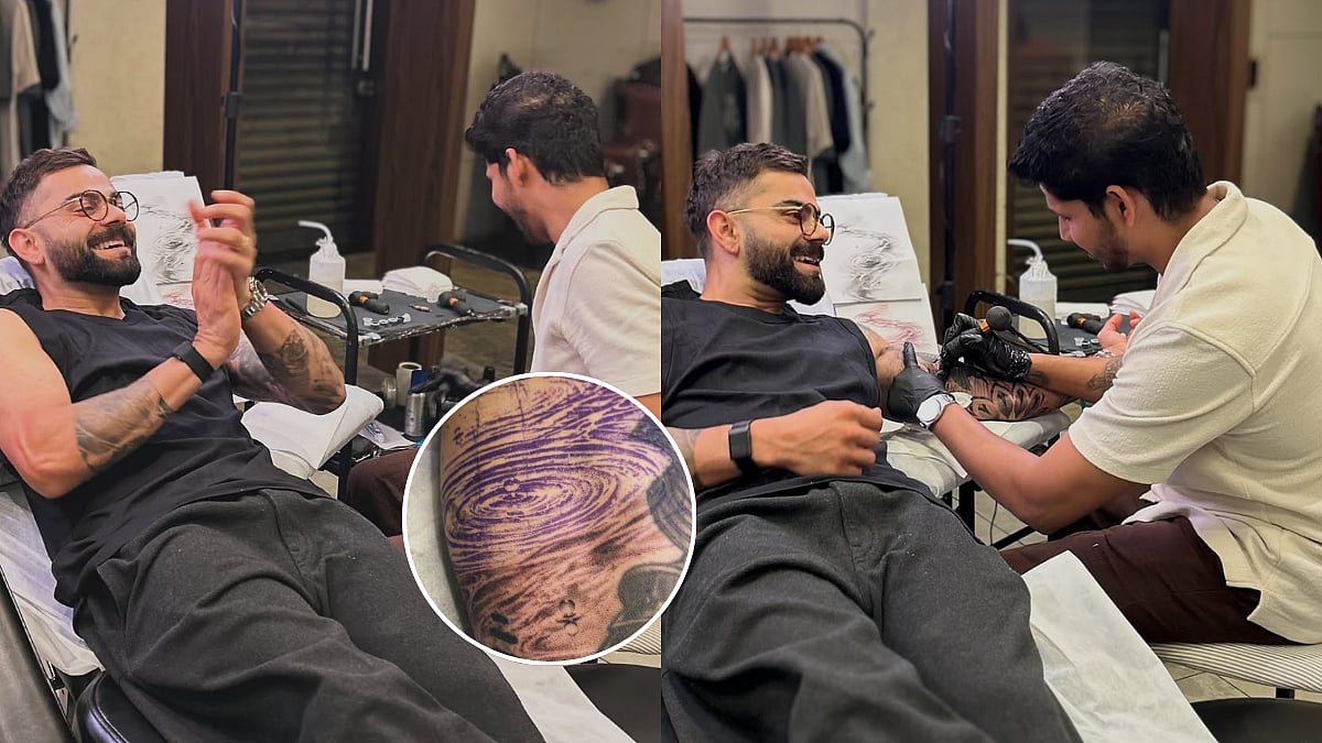 Virat Kohli Getting A New Tattoo? Cricketer’s Latest Ink Session Has Fans Guessing