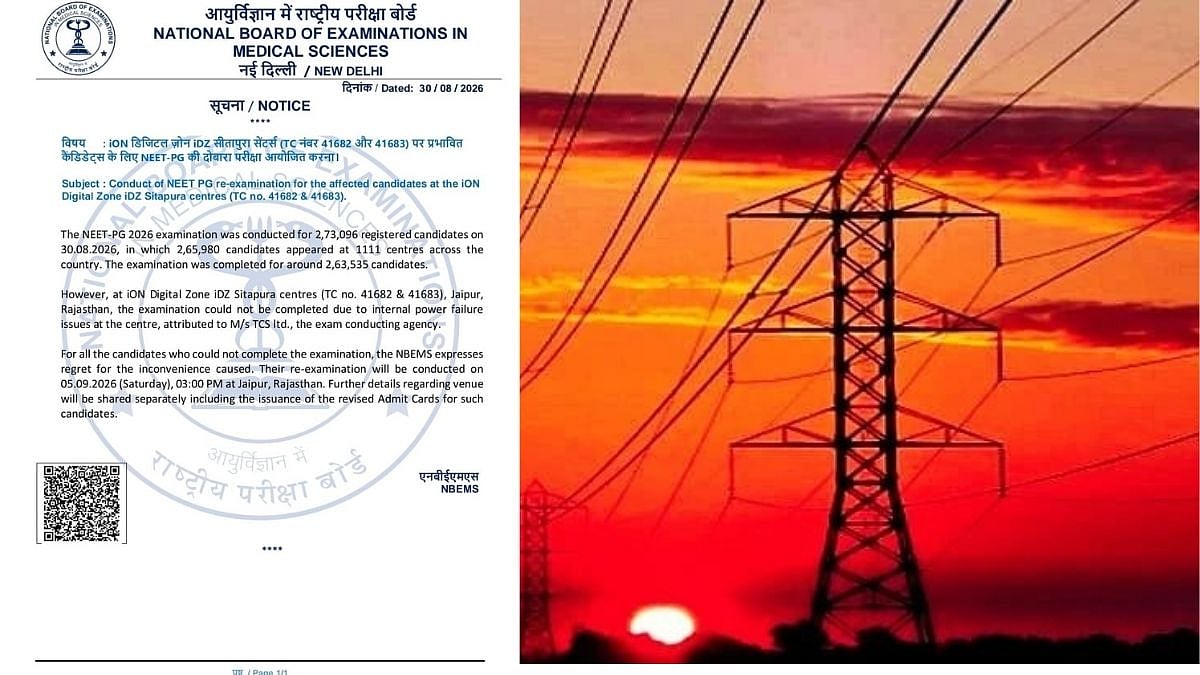NEET-PG 2026 Retest Scheduled After Jaipur Centres Face Power Disruptions