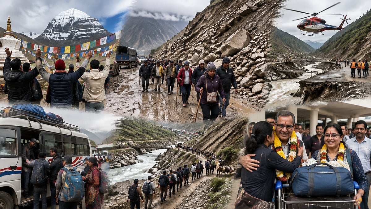 After Days Of Landslides And Communication Breakdowns, Maharashtra Kailash Mansarovar Pilgrims Return Home Safely From Nepal