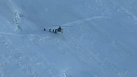 Indian Army conducts high-altitude helicopter rescue near Nun Kun at 18,600 feet