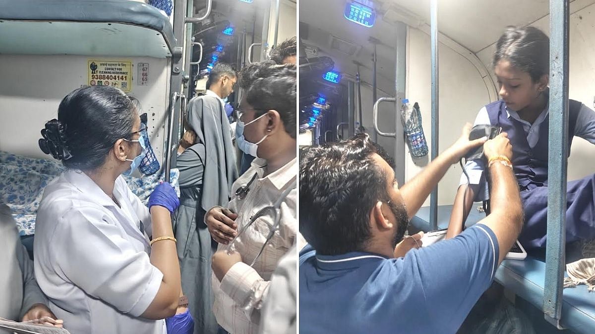 30-40 Students Fall Ill After Suspected Food Poisoning On Mangala Express During School Trip, Railway Teams Provide Medical Aid