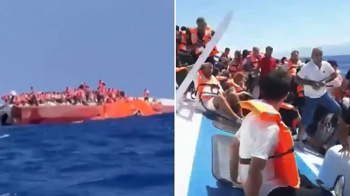 VIDEO: Passenger Boat With Around 270 People Capsizes Off Northern Cyprus, Rescue Underway