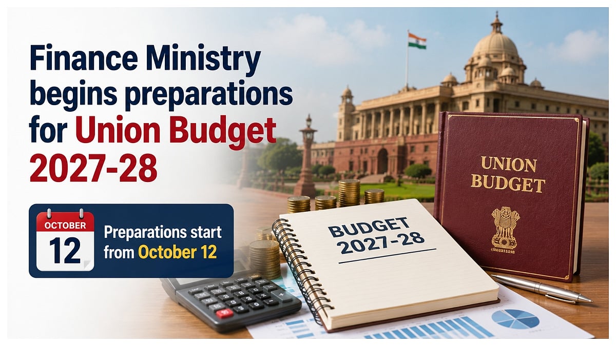 Budget 2027-28 Exercise To Begin October 12, Finance Ministry Sets Timeline For Estimates