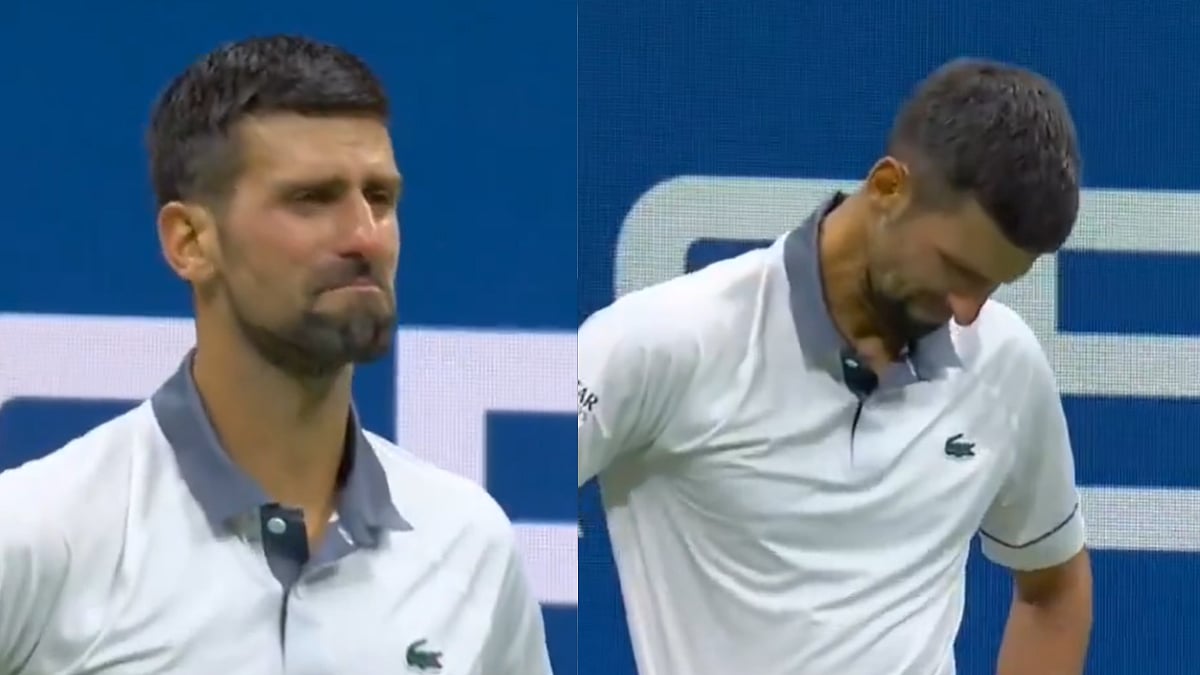 Heartbreaking Scenes! Novak Djokovic Breaks Down In Tears Mid-Match As US Open Dream Collapses | Video