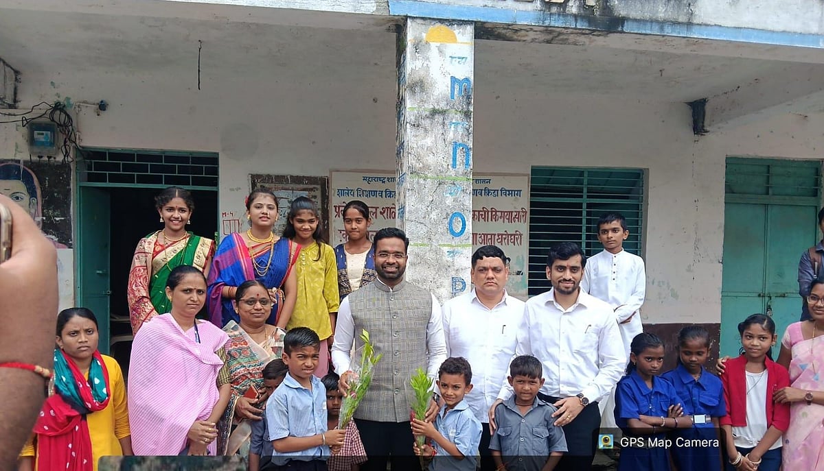 Jalgaon: Cleanliness Drive Implemented In Zilla Parishad Schools