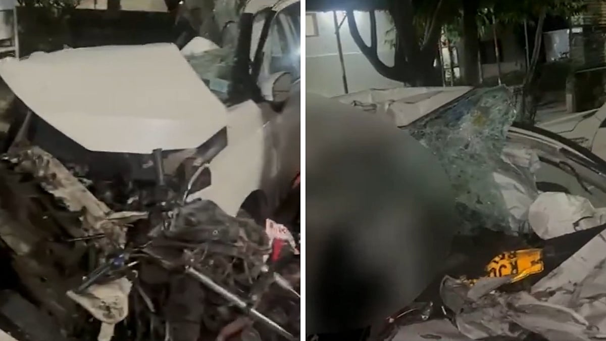 Yamuna Expressway Accident: 4 Killed After Speeding Trailer Breaks Divider, Crashes Into Car In Greater Noida's Jewar; VIDEOS