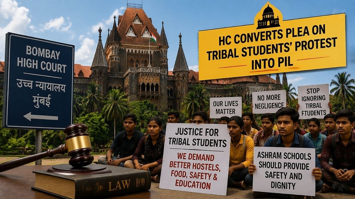Bombay HC Converts Plea Over Tribal Students’ Hunger Strike Into PIL Over Ashram School Conditions