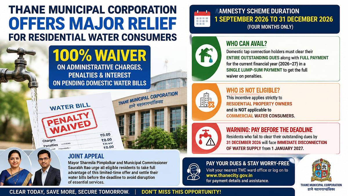TMC Announces 100% Waiver On Pending Water Bill Penalties For Residential Consumers