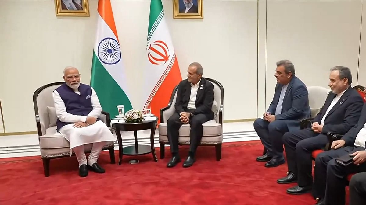 PM Modi Meets Iran President Pezeshkian In Bishkek, Calls For Expanding Trade Ties