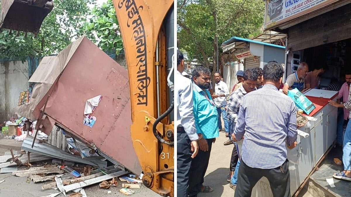 Mumbai: BMC Clears Illegal Hawker Encroachment From Milan Subway To V.M. Marg Under ‘Pedestrian First’ Campaign