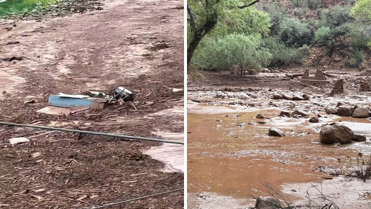 US: Grand Canyon Flash Flood Sparks Mass Evacuations, More Than 20 Unaccounted For | Video