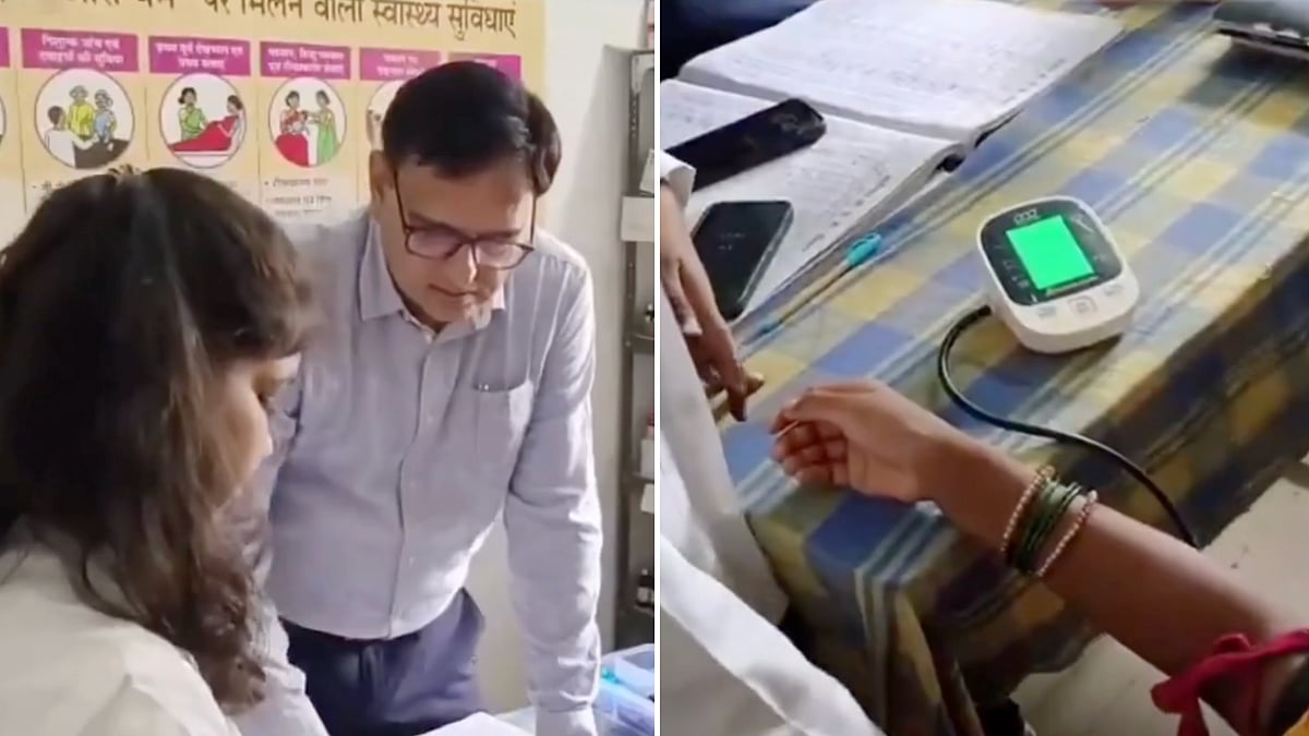 Notice Issued After Quota CHO Fails To Check Patient’s BP During Collector Visit In Tikamgarh; Netizens Raise Concern On Reservation In Medical Field | VIDEO