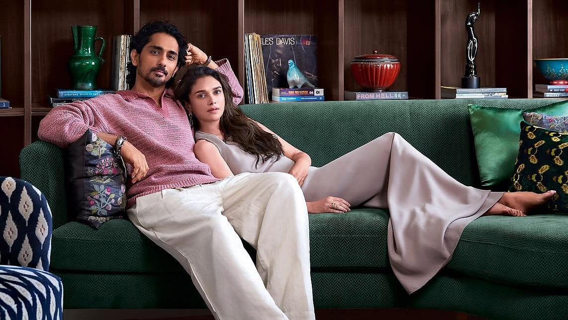 Inside Aditi Rao Hydari And Siddharth’s FIRST Home In Chennai With French Windows, Maximalist Corners & Sea Views